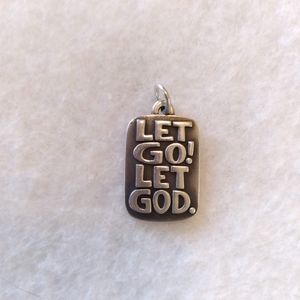 James Avery "Let go! Let God." charm